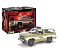 Revell 14558 Stranger Things Jim Hopper's '85 Chevy K5 Blazer 1:25 Scale 160-Piece Skill Level 4 Model Building Kit