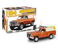 Revell 14568 ‘79 Jeep J-10 Pickup with Camper Top 1:25 Scale 124-Piece Skill