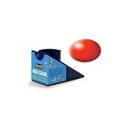 Revell 18ml Aqua Color Acrylic Paint (Luminous Red Silkyy Finish)