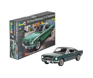 Revell 1965 Ford Mustang 2+2 Fastback 1:24 First Pony Car Model Kit 07065