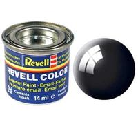 Revell 32107 Black, Glänzendral 8800-15 ml dose