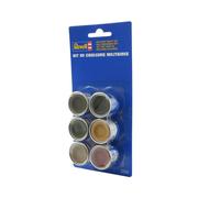 REVELL 32341 MILITARY COLORS 6 JARS (14ML) REVELL MODEL PAINT - ENAM