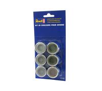 REVELL - Set Of 6 Pits 32343 Aeroplane Colour Set