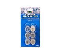 Civilian Aircraft Set - Revell 6 Acrylic Paint Pack New 39072 Color - revell aircraft set civilian 6 acrylic paint pack new 39072 color