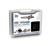 Revell 39195 - Accessory - Airbrush Starter Set With Compressor - New