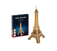 Revell 3D Puzzle 00111 Eiffel Tower 20 Pieces, Highly Detailed, 34cm in height, Fun & Easy To Build