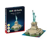 Revell 3D Puzzle 00114 Statue of Liberty 31 Pieces, Highly Detailed, 19cm in height, Fun & Easy To Build