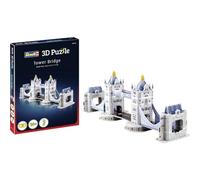 Revell 3D Puzzle 00116 Tower Bridge 32 Pieces, Highly Detailed, Over 32cm in length, Fun & Easy To Build