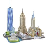 Revell 3D Puzzle 00142 New York Skyline 123 Pieces, Highly Detailed, 37cm in length, Fun & Easy To Build