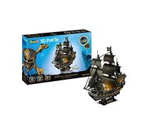 Disney Pirates of The Caribbean Black Pearl LED Edition 3D Puzzle Revell