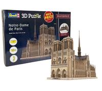 Revell 3D Puzzle 00190 Notre-Dame de Paris - Masterpiece Edition 293 Pieces, Highly Detailed, 58cm in length, Fun & Easy To Build