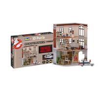 Revell 3D Puzzle 00223 Ghostbusters Firestation, 130 Pieces, Highly Detailed, 40cm in height, Fun & Easy To Build