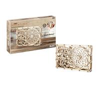 Revell 00613 - Tiny Adventures - Kinetic Picture - Wooden Model Kit - with Rubber Band Mechanism & Starting Key - Length 34cm