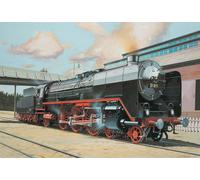 Revell Model Set 62172 Express Locomotive BR01&Tender 2'2' T32 1:87 Scale Unbuilt/Unpainted Plastic Model Kit with Accessories