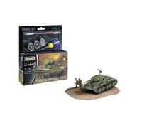 Revell Model Set 63294 T-34/76 Tank Model 1940 1:76 Scale Unbuilt/Unpainted Plastic Model Kit With Accessories