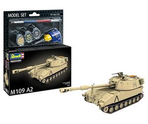 Revell 63361 Model Set M109 A2 1:72 Scale Unbuilt/Unpainted Plastic Model Kit with Accessories