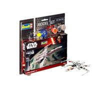 Revell 63601 Model Set X-Wing Fighter 1:112 Scale Unbuilt/Unpainted Plastic Model Kit with Accessories