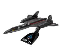 Revell 63652 Model Set Lockheed SR-71 Blackbird (Click System) 1:110 Scale Unbuilt/Pre-Coloured/Click-Together (Non-Glue) Plastic Model Kit