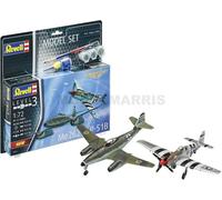 Revell 63711 1/72 Model Set Combat Me262 & P-51B