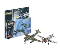 Revell 63711 Kit de modélisation modèle Me262 & P-5 Pour débutant avec accessoires de Base Non peints
