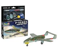 Revell 63761 Model Set Focke-Wulf TL Jäger Flitzer - P-Series 1:72 Scale Unbuilt/Unpainted Plastic Model Kit with Accessories