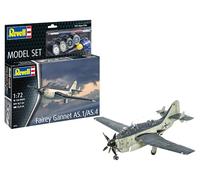 Revell 63775 Model Set Fairey Gannet AS.1/AS.4 1:72 Scale Unbuilt/Unpainted Plastic Model Kit with Accessories