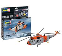 Revell 63785 Model Set Westland Sea King Mk. 41 1:72 Scale Unbuilt/Unpainted Plastic Model Kit with Accessories