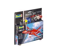 Revell 64921 Model Set BAe Hawk T.1 Red Arrows 1:72 Scale Unbuilt/Unpainted Plastic Model Kit with Accessories