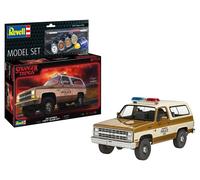 Revell 67724 Stranger Things Jim Hopper Chevy Blazer K5 Car Model Kit 1:25