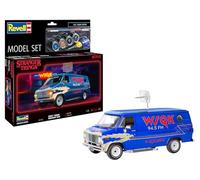 Revell 67732 Model Set Car: Stranger Things 1:25 Scale Unbuilt/Unpainted Plastic Model Kit with Accessories