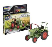 Revell 67822 Model Set Fendt F20 Tractor (Click System) 1:24 Scale Unbuilt/Pre-coloured/Click-Together (Non-Glue) Plastic Model Kit