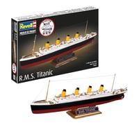 Revell 75804 Starter Kit R.M.S. Titanic 1:1200 Scale Unbuilt Plastic Model Kit with Accessories