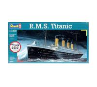 Revell 75804 Starter Kit R.M.S. Titanic 1:1200 Scale Unbuilt Plastic Model Kit with Accessories