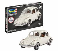 Revell 77681 Starter Kit VW Beetle 1:32 Scale Unbuilt Plastic Model Kit with Accessories