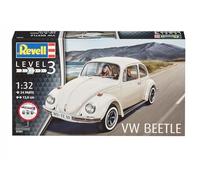 Revell 77681 Starter Kit VW Beetle 1:32 Scale Unbuilt Plastic Model Kit with Accessories
