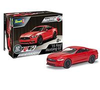 Revell 85-1238 2017 Ford Mustang GT Model Car Kit 1:25 Scale 12-Piece Skill Level 2 Plastic Easy-Click Model Building Kit, Red
