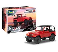 Revell 85-1239 Jeep Wrangler Rubicon Model Truck Kit 1:25 Scale 10-Piece Skill Level 2 Plastic Easy-Click Model Building Kit