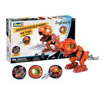Revell Advent Calendar Engineers "Electric T.Rex" Building & Play Fun I For Boys, Girls & Adults I Gift for Christmas I From 8 Years - Amazon Exclusive