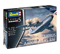 Revell Airbus A400M Atlas RAF Model Kit British Legends 212 Parts Scale 1:72