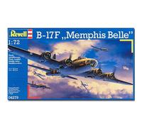 REVELL B-17F Memphis Belle 1:72 Aircraft Model Kit - 04279