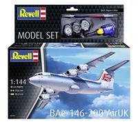 Revell BAe 146-200 AirUK Model Set 1:144 Scale British Aircraft Kit 63791
