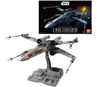 Revell (Bandai original) 01200 Star Wars X-Wing Starfighter (Luke Skywalker) 1:72 Scale Unbuilt/Pre-coloured/Clip-Together (Non-Glue) Plastic Model