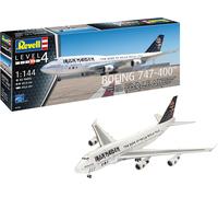 REVELL - BOEING 747-400 IRON MAIDEN ED FORCE ONE 1/144 TOY (85 PIECES)