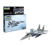 Revell Boeing F-15C Eagle Fighter Jet Aircraft Plane Model Set Kit 63778