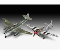 Revell Combat Set Me262/P-51B Model Set (1:72 Scale)