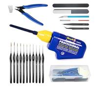 Revell Contacta Professional Model Glue, Tool Kit & Paint Brush Set