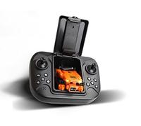 Revell Control 23810 Remote Control Quadcopter Pocket Drone With Precise 2.4 GHz Control, Folding, Carried In Transmitter, Altitude Sensor, Flip, One Push Take Off/Land, 720K Camera, 11cm in length