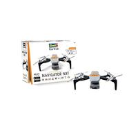 Revell Control 23811 Remote Control Quadcopter Navigator NXT With Precise 2.4 GHz Control, 25 Min+ Flight, Brushless, One Push Take Off/Land, WiFi, 2 Axis Gimbal 2.7K Camera, 26.5cm in length