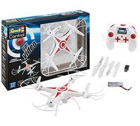 Revell Control 23858 Remote Control Quacopter "Go! Video" With Precise 2.4 GHz Control, Speed levels, Flip Mode, Headless Mode, 6 Axis Gyro, 480P Camera, Easy To Fly, 32cm in length