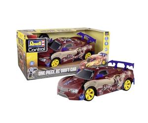 Revell Control 24693 RC Anime Drift Car One Piece With Precise 2.4 GHz Control, Stunning Underfloor LED Lighting, 4 Wheel Drive, 1:18 Scale, 31.5cm in length